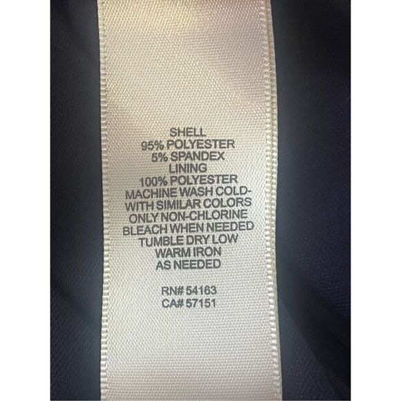 Eliza J Plus Size Black Floral Short Sleeve Exposed Back Zipper Shift Dress Sz 2 - Picture 5 of 6